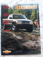 Folder Chevrolet S10 1999, Ophalen of Verzenden, Zo goed als nieuw, Chevrolet