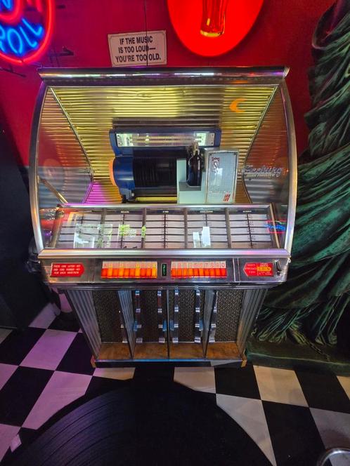 Seeburg HF100R, Verzamelen, Automaten | Jukeboxen, Zo goed als nieuw, Seeburg, 1950 tot 1960, Ophalen