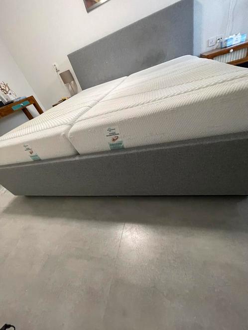 Tempur electrisch bed 180x200 + matrassen, Huis en Inrichting, Slaapkamer | Boxsprings, Zo goed als nieuw, 180 cm, 200 cm, Tweepersoons