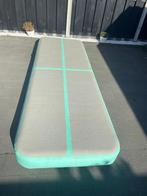 Te koop airtrack, Sport en Fitness, Turnen, Ophalen, Zo goed als nieuw, Grijs, Materiaal