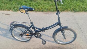 Opvouwbare Limit fiets - Gebruikt met terugtraprem 25 euro beschikbaar voor biedingen
