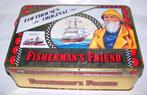 Prachtig groot blik Fisherman's Friend. Zeldzaam/izgs., Verzamelen, Blikken, Ophalen of Verzenden, Overige, Overige merken