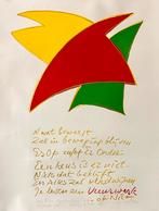 Litho Simon Vinkenoog 1995 - editie van 10, Antiek en Kunst, Ophalen of Verzenden