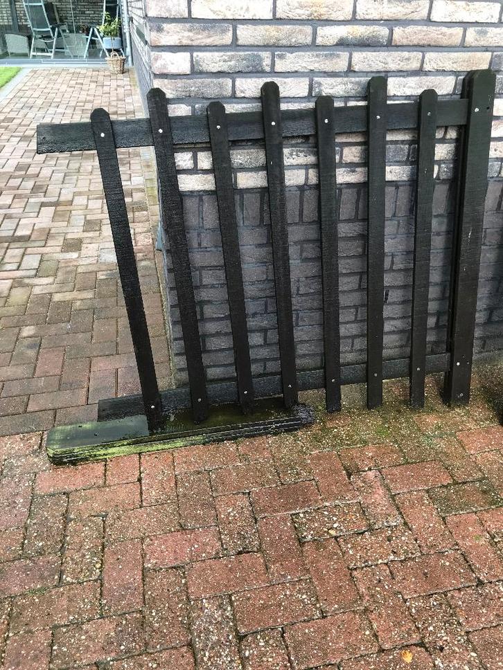 Tuinhekwerk, Tuin en Terras, Tuinhekken en Hekwerk, Gebruikt, Tuinhek, Hout, Ophalen