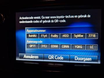 Toyota Touch Go 1-2 Navigatie Kaart Update 2025 beschikbaar voor biedingen
