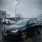 Volkswagen Golf 2.0 GTI DSG 2009 Hybride turbo Pano, Auto's, Zwart, 4 cilinders, Zwart, 350 pk