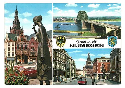37750	Nijmegen	jr 60 70	 		 	Nette oude kaart	Onbeschreven, Verzamelen, Ansichtkaarten | Nederland, Ongelopen, Gelderland, 1960 tot 1980