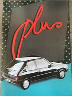 Folder van Peugeot 205 Plus, 1991, Ophalen of Verzenden, Nieuw, Peugeot