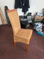 Mooie rieten stoel, Ophalen, Gebruikt, Bruin, Riet of Rotan