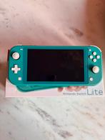 Nintendo Switch Lite - Turquoise, Spelcomputers en Games, Spelcomputers | Nintendo Switch Lite, Ophalen, Turquoise, Zo goed als nieuw