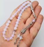 Opal Tesbih Sythetische Opal Gebetskette/Rosary, Sieraden, Tassen en Uiterlijk, Kettingen, Ophalen of Verzenden, Nieuw, Blauw