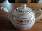 Kakelbont theepot zgan, Huis en Inrichting, Keuken | Servies, Verzenden, Overige typen, Zo goed als nieuw, Overige stijlen