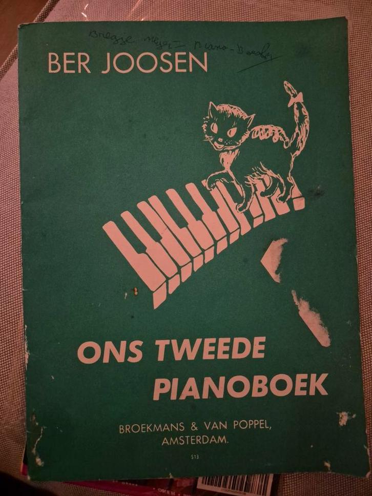 Ber Joosen - Ons Tweede Pianoboek (Oud), Muziek en Instrumenten, Bladmuziek, Gebruikt, Les of Cursus, Klassiek, Piano, Keyboard