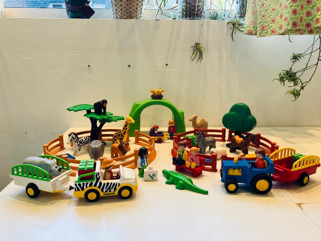 Playmobil 123 dierentuin, Ophalen of Verzenden, Zo goed als nieuw