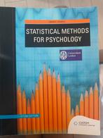 Statistical methods for psychology 8th ed - Howell, Ophalen of Verzenden, Beta, Zo goed als nieuw, WO