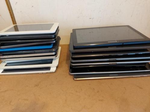 Partij 20 werken defect verschillende model Tabletten, Computers en Software, Android Tablets, Gebruikt, 10 inch, 16 GB, Gps, Ophalen of Verzenden