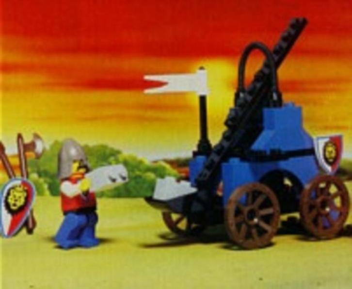 Lego Castle Royal Knights 1843 Royal Knight's Catapult, Kinderen en Baby's, Speelgoed | Duplo en Lego, Zo goed als nieuw, Lego
