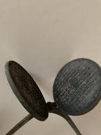 Antiek stroopwafelijzer uit de jaren '20, Ophalen of Verzenden