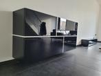 NIEUW zwevend dressoir met kleppen Mat / Hoogglans zwart, Ophalen of Verzenden, Nieuw