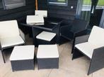 Leuke, compacte en complete tuinset, 8 zitplaatsen, ZGAN, Tuin en Terras, Ophalen, Eettafel, Wicker, Tuinset