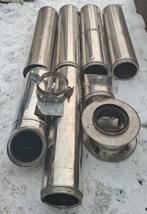 Dubbelwandig geïsoleerd rvs Rookkanaal, Ophalen, Gebruikt, Kachel, Minder dan 60 cm