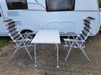 Nette set stoelen en campingtafel!, Tuin en Terras, Tuinsets en Loungesets, 2 zitplaatsen, Zo goed als nieuw, Ophalen