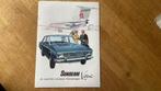 Sunbeam Vogue Brochure - Zeldzaam!, Ophalen of Verzenden, Gelezen, Overige merken