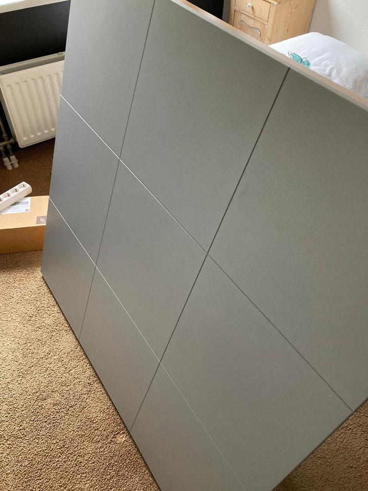 Jan des Bouvrie Tafel 120x120 - Beuken Poten, Huis en Inrichting, Slaapkamer | Bedden, Gebruikt, Eenpersoons, 120 cm, Overige maten