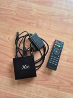 X96 Android TV Box met Afstandsbediening, Ophalen of Verzenden, Gebruikt, USB 2, Zonder harde schijf