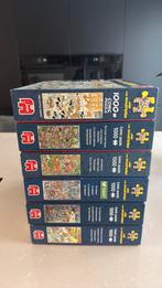 Jan van Haasteren puzzel 6 stuks (compleet), Ophalen of Verzenden, 500 t/m 1500 stukjes, Zo goed als nieuw