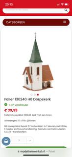 marklin Faller Kerk, Gelijkstroom of Wisselstroom, Gebruikt, Ophalen, Märklin