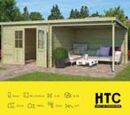 Blokhut HTC 5810x2920mm ACTIE €2499,- Gratis bezorgd, Tuin en Terras, Tuinhuizen, 200 tot 400 cm, Blokhut, Nieuw, Ophalen of Verzenden