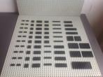 Lego 71 x zwarte plaatjes, diverse maten, platte stenen, Ophalen of Verzenden, Zo goed als nieuw, Losse stenen, Lego