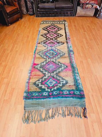 OPRUIMACTIE! Handgeknoopt Berber Tapijt. Prachtige kleuren! beschikbaar voor biedingen