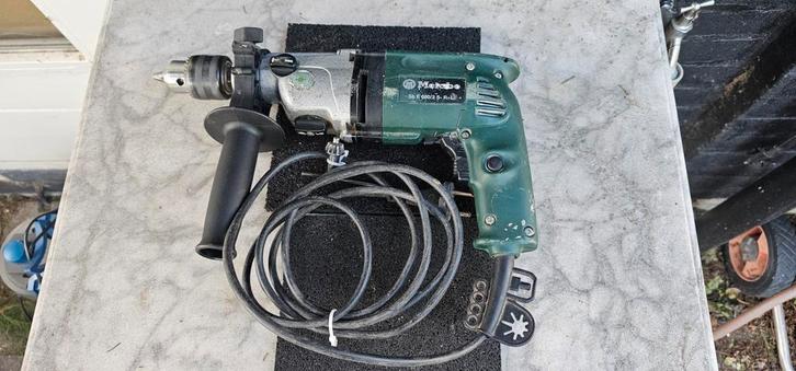 Zware Metabo klopboormachine., Doe-het-zelf en Verbouw, Gereedschap | Handgereedschap, Zo goed als nieuw, Ophalen of Verzenden