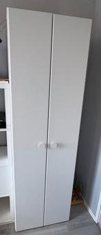 Twee witte kledingkasten, Ophalen, Gebruikt, 50 tot 100 cm, 150 tot 200 cm