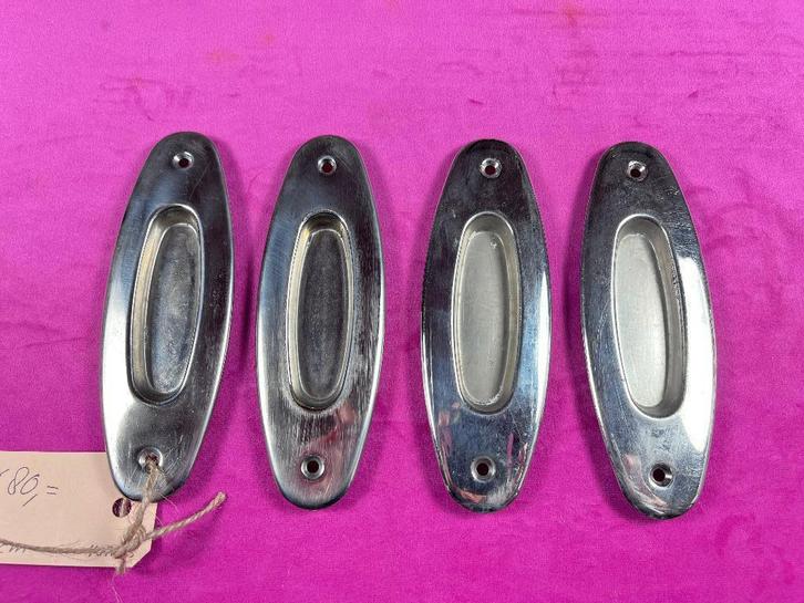 Oude schuifdeurkommen ,en suite kom, ensuite kommen, grepen, Antiek en Kunst, Curiosa en Brocante, Ophalen of Verzenden