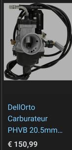 Dellorto 20,5 mm cabriateur 125cc 180cc, Ophalen of Verzenden, Zo goed als nieuw, Carburateur