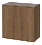 TE KOOP: 4x IKEA Eket kast walnootpatroon (nieuw in doos), Huis en Inrichting, Ophalen, Nieuw, Minder dan 150 cm, Minder dan 100 cm