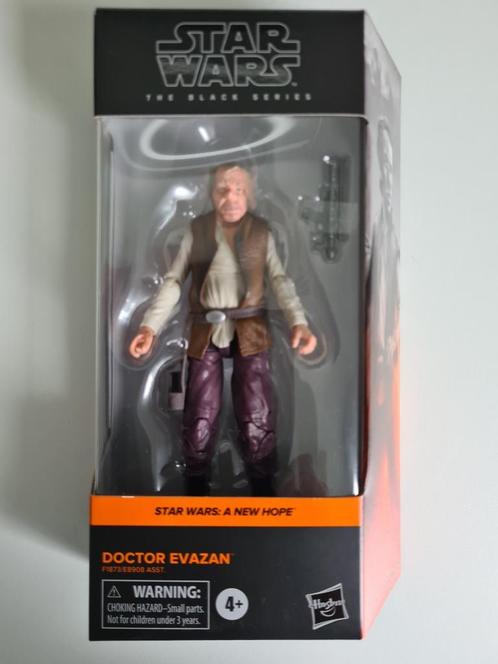 Star Wars Black Series 6" Doctor Evazan (Mos Eisley Cantina), Verzamelen, Star Wars, Nieuw, Actiefiguurtje, Ophalen of Verzenden