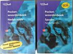 2 Woordenboeken Nederlands - Spaans, Spaans - Nederlands., Boeken, Woordenboeken, Spaans, Ophalen of Verzenden, Zo goed als nieuw