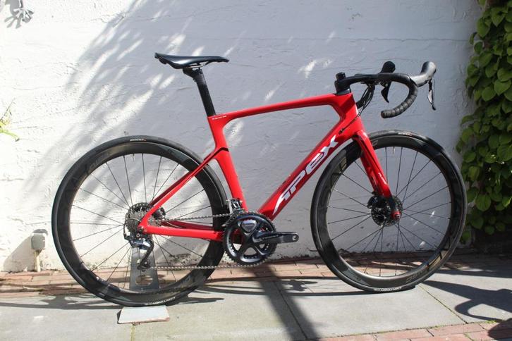 Apex Flare 3.0 - Maat 56 - Dubbelzijdige powermeter, Fietsen en Brommers, Fietsen | Racefietsen, Gebruikt, Overige merken, Meer dan 20 versnellingen