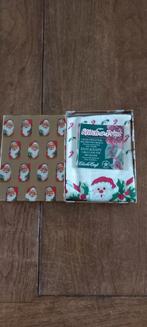 KERST 2 GASTENDOEKJES BORDUUR IN LUXE DOOSJE CHARLES CRAFT, Ophalen of Verzenden, Nieuw