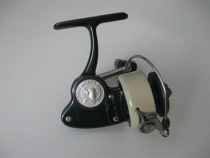 Oude Alcedo Micron - werpmolen - vismolen - Oldskool, Watersport en Boten, Hengelsport | Algemeen, Gebruikt, Molen, Verzenden