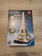 3D Puzzel Eiffeltoren Night Edition Compleet, Ophalen of Verzenden, Minder dan 500 stukjes, Zo goed als nieuw, Rubik's of 3D-puzzel