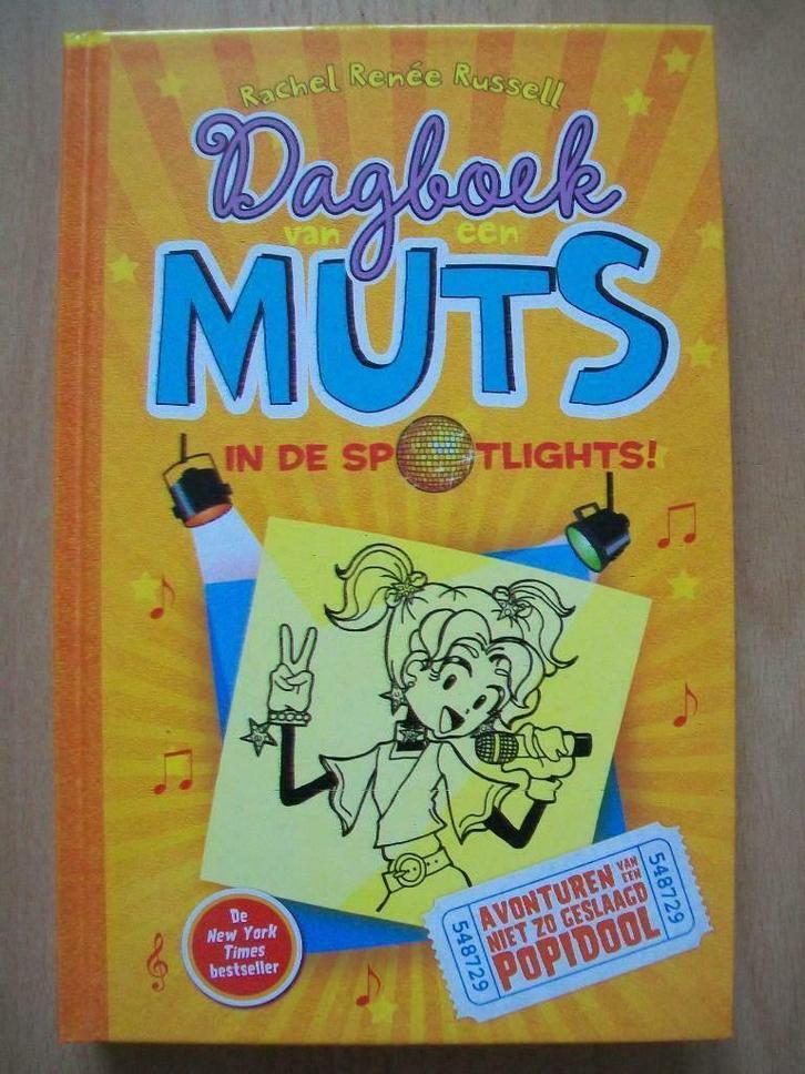 Dagboek van een Muts In de spotlights Rachel Renée Russell, Boeken, Kinderboeken | Jeugd | 10 tot 12 jaar, Nieuw, Ophalen of Verzenden