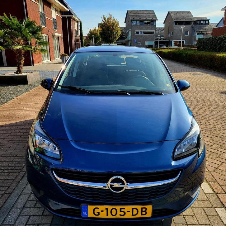 Opel Corsa 1.2 16V Ecoflex 5D 2017 Blauw, Auto's, Opel, Particulier, Corsa, Airbags, Airconditioning, Bluetooth, Centrale vergrendeling