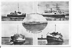 Zeeland Provinciale Boten op de Westerschelde., Verzamelen, Ophalen of Verzenden, 1940 tot 1960, Gelopen, Zeeland