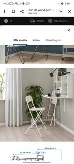 Ikea Klaptafel - Ruimtebesparend!, 45 tot 60 cm, Minder dan 55 cm, Ophalen of Verzenden, Zo goed als nieuw