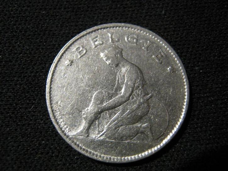 Belgie 1 frank 1928, koning Albert I, Vlaams #h47, Postzegels en Munten, Munten | België, Losse munt, Overig, Verzenden